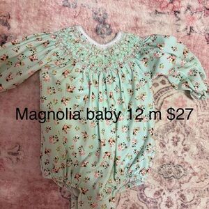 Floral Baby Romper